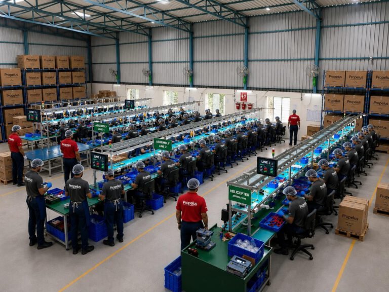ESD-Controlled Assembly Lines